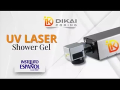 Impressora Máquina de Marcação a Laser UV 5W 50Hz de Posicionamento de Feixe IR para HDPE