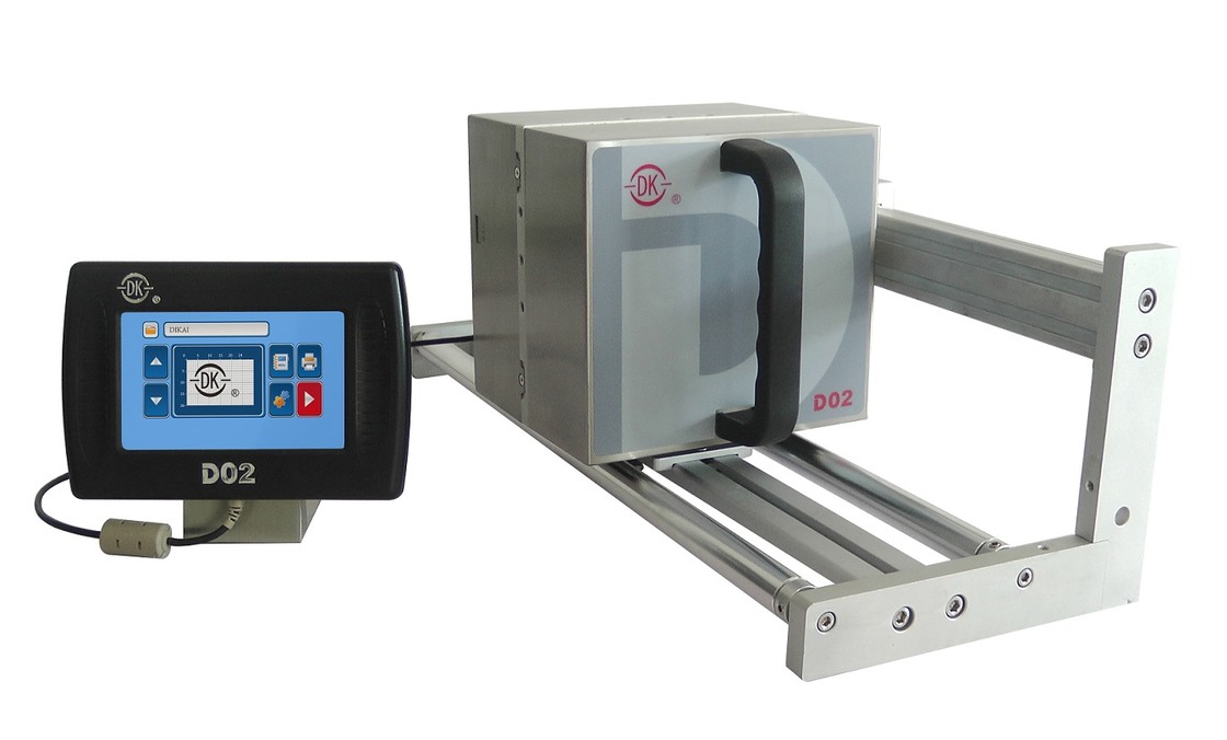 DIKAI D02 Impressora de Transferência Térmica com Cabeça de Impressão de 24mm 200 DPI e Velocidade de Impressão de 120 PPM para Empacotadora Vertical