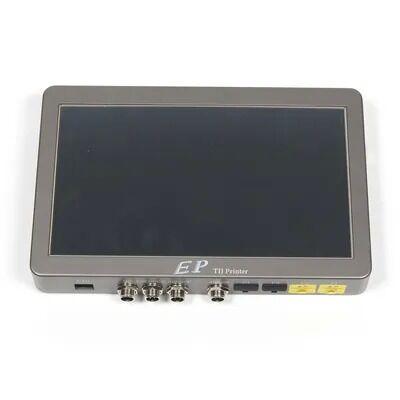 Impressora a jato de tinta térmica D-EP com tela sensível ao toque de 10 polegadas 4 cabeças de impressão e tecnologia HP TIJ2.5 para codificação de alta resolução